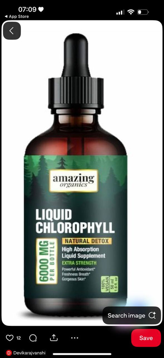 M.Organics Liquid Chlorophyll 50ml